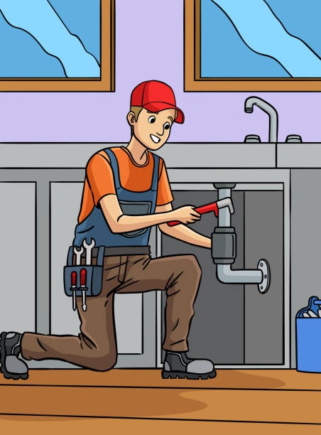 Alapli tesisatçı tıkalı lavabo açma